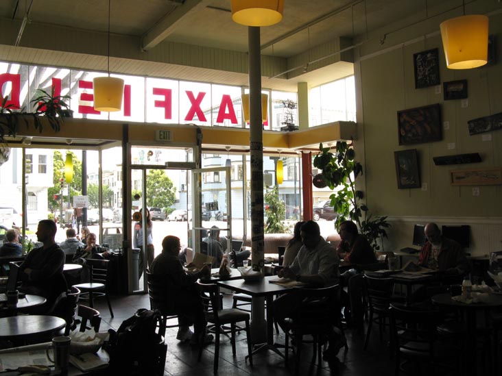 Maxfield's House of Caffeine, 398 Dolores Street, Mission District, San Francisco, California