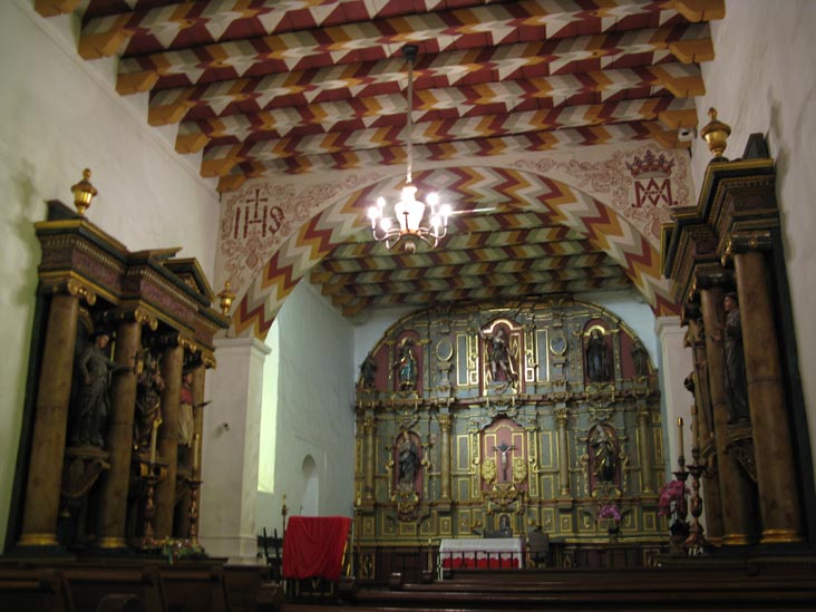 Altar, Chapel, Mission Dolores, 3321 16th Street, Mission District, San Francisco, California