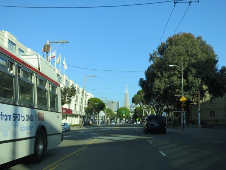 Columbus Avenue Near Bay Street, North Beach, San Francisco, California
