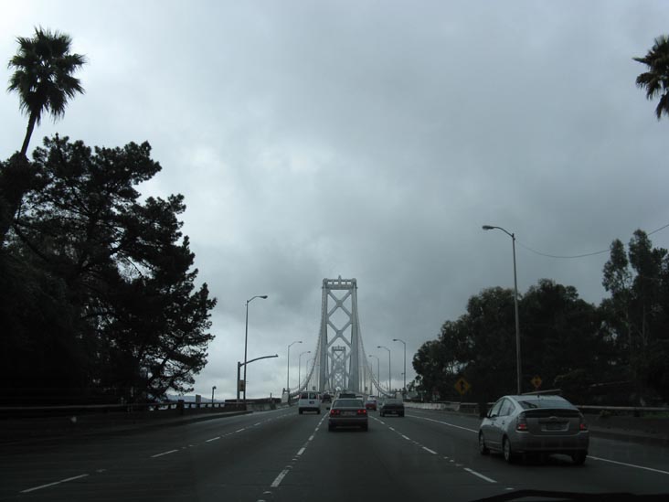 San Francisco-Oakland Bay Bridge Upper Level, San Francisco, California, March 15, 2009