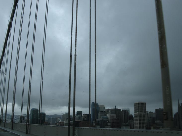 San Francisco-Oakland Bay Bridge Upper Level, San Francisco, California, March 15, 2009