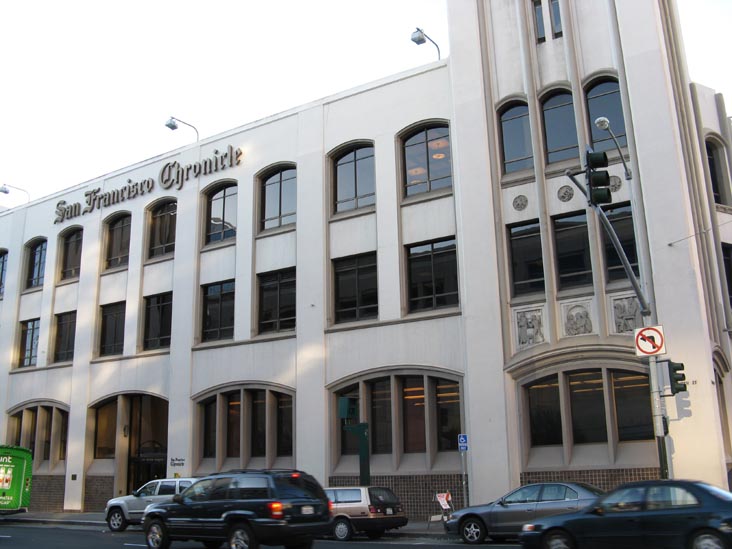 San Francisco Chronicle Building, 901 Mission Street, SoMa, San Francisco, California