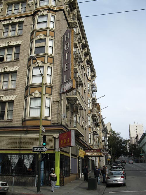 Hotel Verona, 400 Eddy Street, Tenderloin, San Francisco, California