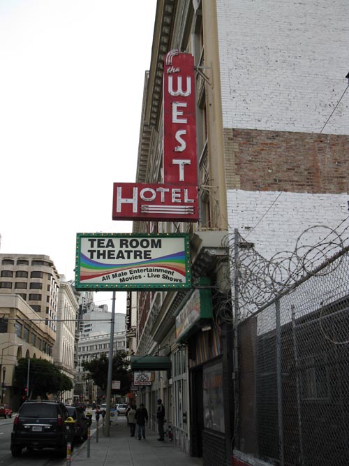 West Hotel, 141 Eddy Street, Tenderloin, San Francisco, California
