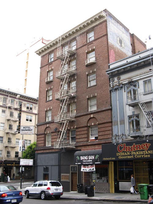 O'Farrell Street and Jones Street, NW Corner, Tenderloin, San Francisco, California