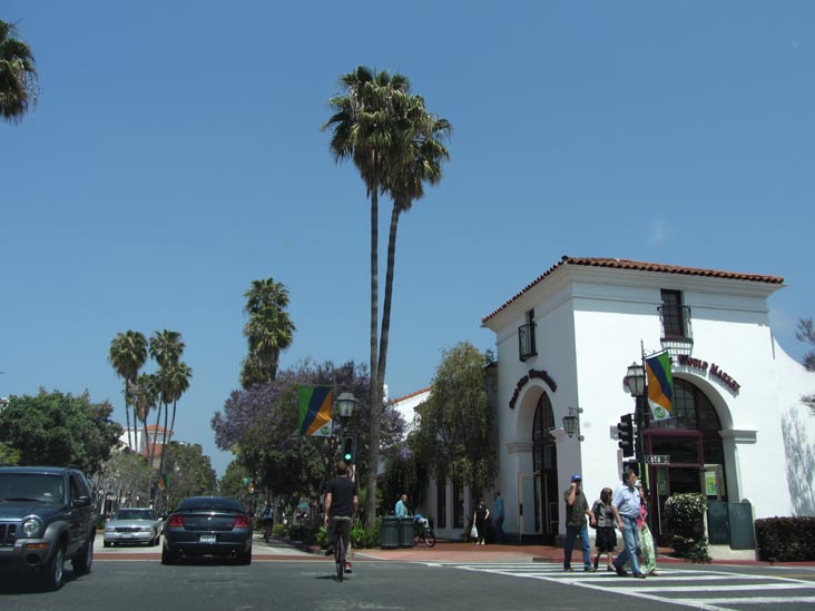 State Street at Cota Street, Santa Barbara, California