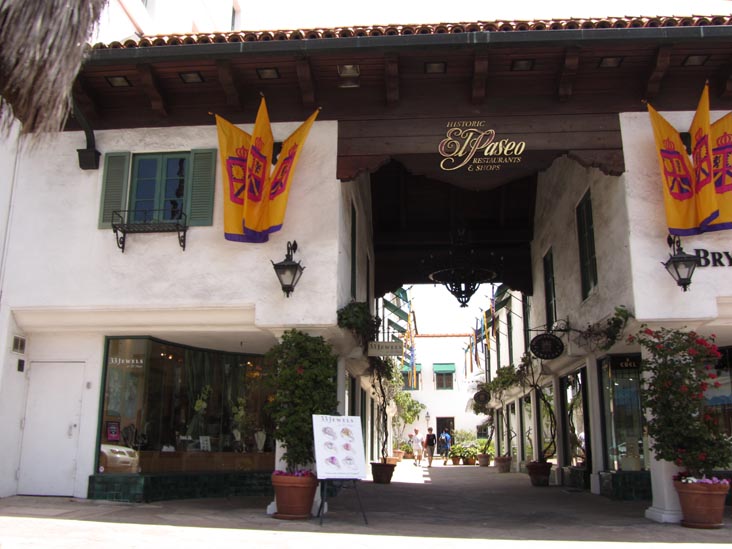 El Paseo Restaurants and Shops, State Street, Santa Barbara, California