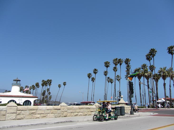State Street at Cabrillo Boulevard, Santa Barbara, California