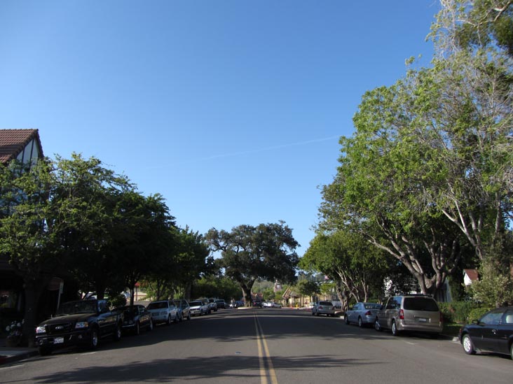 First Street and Oak Street, Solvang, California
