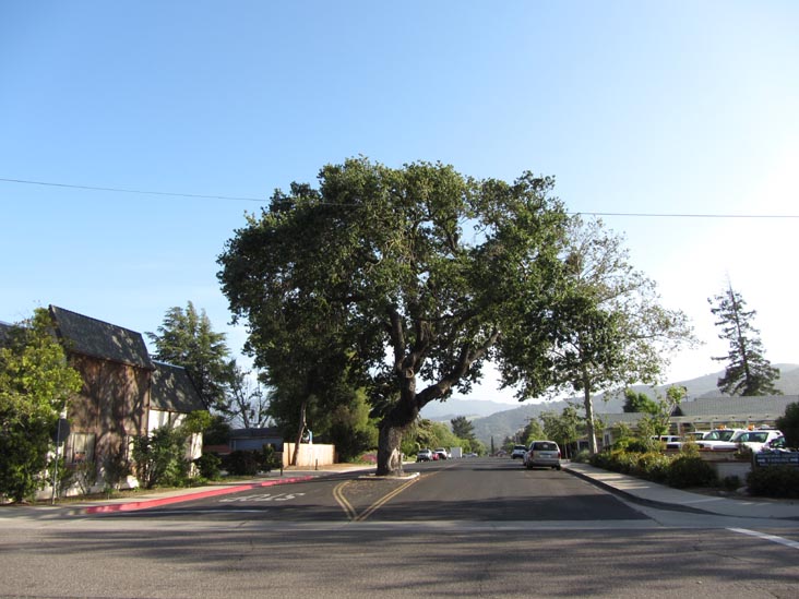 First Street and Oak Street, Solvang, California