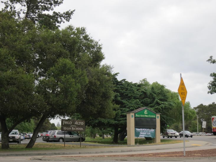 Palo Alto High School, Embarcadero Road, Palo Alto, California, May 14, 2012
