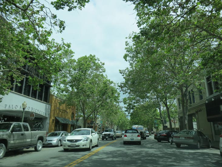 University Avenue, Palo Alto, California, May 14, 2012
