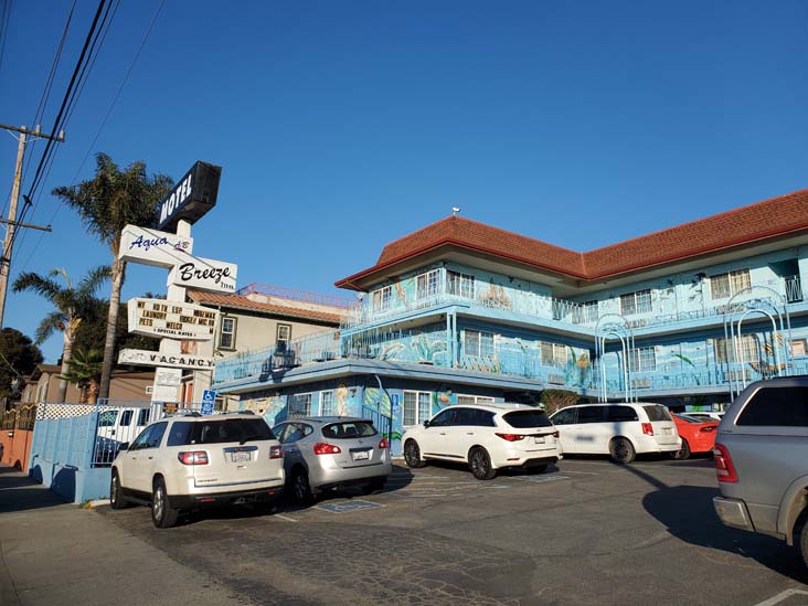 Aqua Breeze Inn, 204 2nd Street, Santa Cruz, California, February 19, 2022