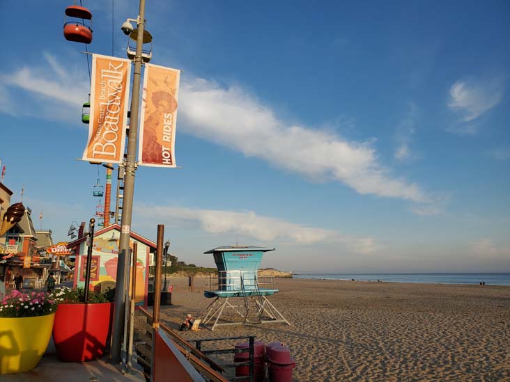 Santa Cruz Beach Boardwalk, Santa Cruz, California, February 18, 2022