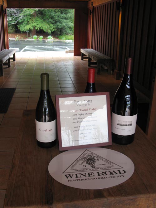 Freestone Vineyards, 12747 El Camino Bodega, Freestone, California