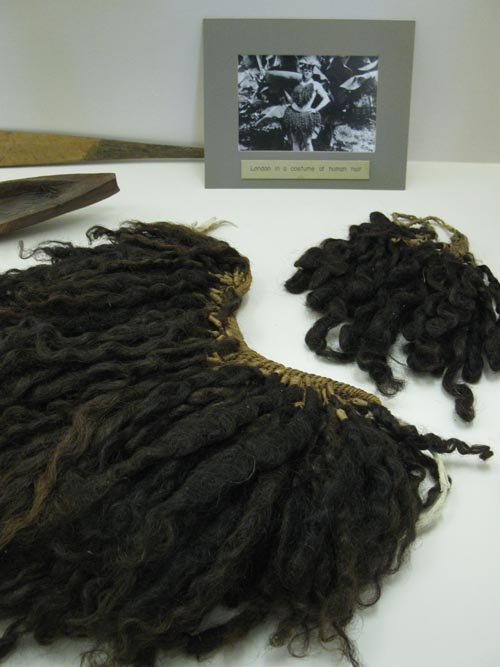 Human Hair Costume, House of Happy Walls Museum, Jack London State Historic Park, Glen Ellen, California