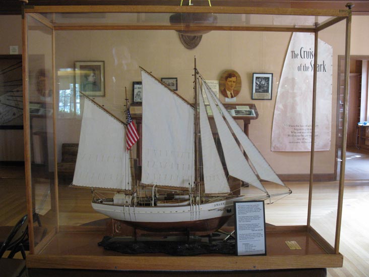 Snark Model Boat, House of Happy Walls Museum, Jack London State Historic Park, Glen Ellen, California