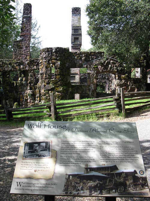 Wolf House Ruins, Jack London State Historic Park, Glen Ellen, California