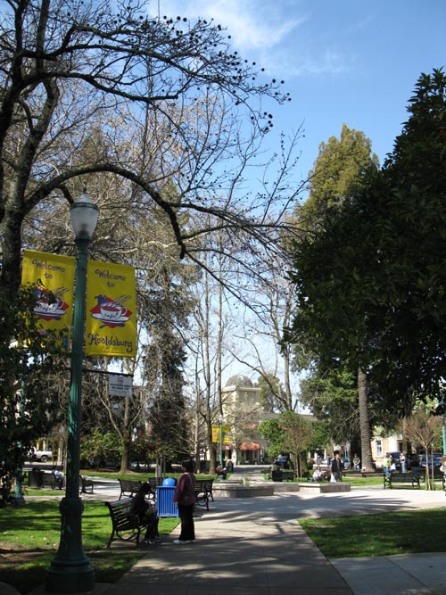 Healdsburg Plaza, Healdsburg, California