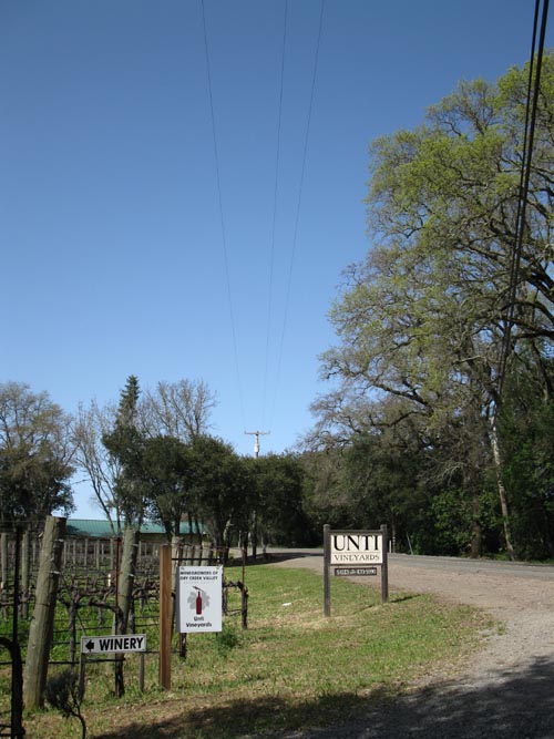 Unti Vineyards, 4202 Dry Creek Road, Healdsburg, California