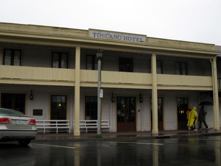 Toscano Hotel, 20 East Spain Street, Sonoma Plaza, Sonoma, California