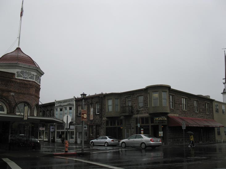 1st Street East and Napa Street, Sonoma Plaza, Sonoma, California