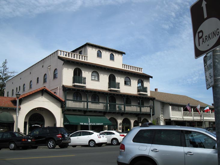 Spain Street, Sonoma Plaza, Sonoma, California