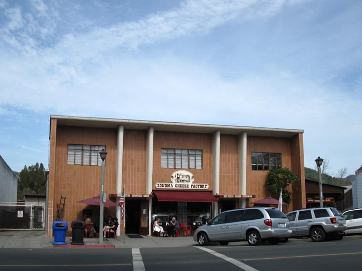 Sonoma Cheese Factory, 2 West Spain Street, Sonoma Plaza, Sonoma, California