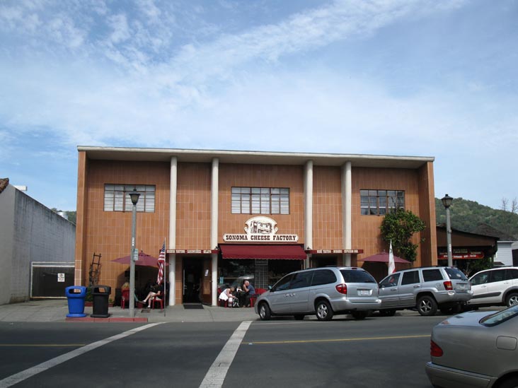 Sonoma Cheese Factory, 2 West Spain Street, Sonoma Plaza, Sonoma, California