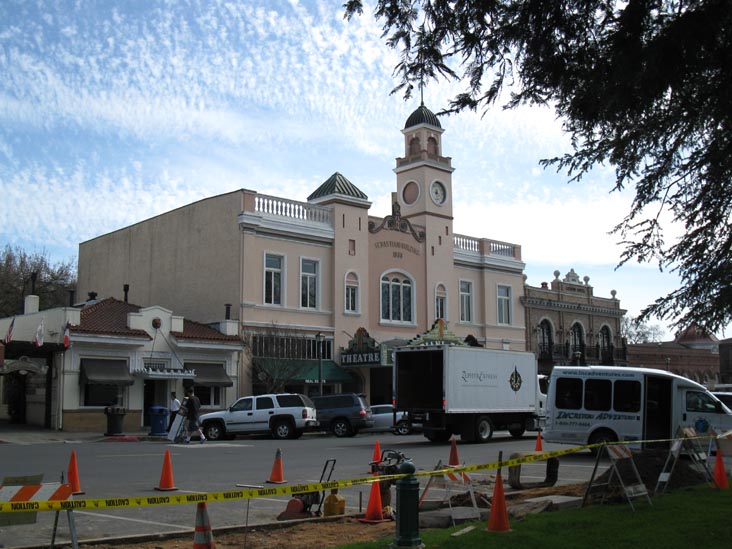 1st Street East, Sonoma Plaza, Sonoma, California