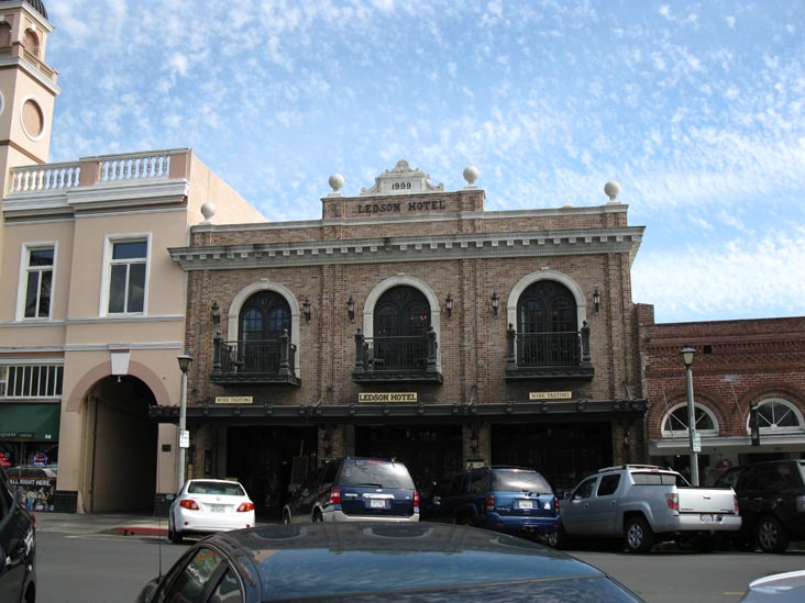 Ledson Hotel, 480 1st Street East, Sonoma Plaza, Sonoma, California
