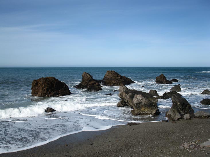 Arched Rock Beach, Sonoma Coast State Park, Sonoma County, California