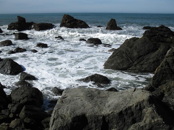 Arched Rock Beach, Sonoma Coast State Park, Sonoma County, California