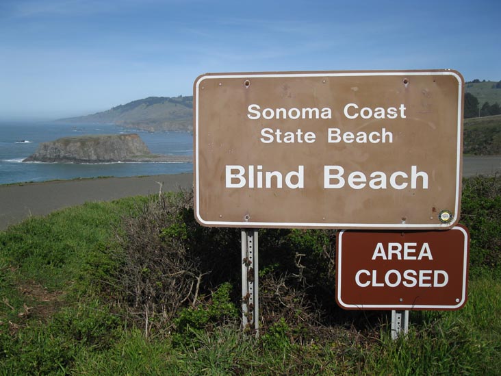 Blind Beach Day Use Lot, Sonoma Coast State Park, Sonoma County, California