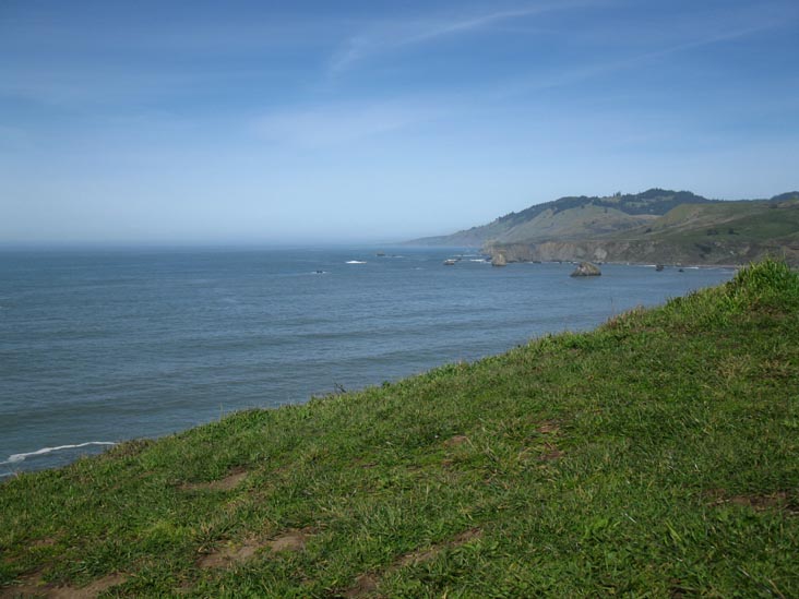 View From Goat Rock Overlook, Sonoma Coast State Park, Sonoma County, California