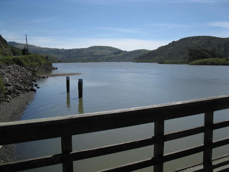 Russian River From Jenner Visitor Center, Sonoma Coast State Park, Sonoma County, California