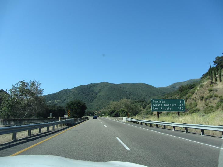US 101 South of Buellton, California, May 19, 2012
