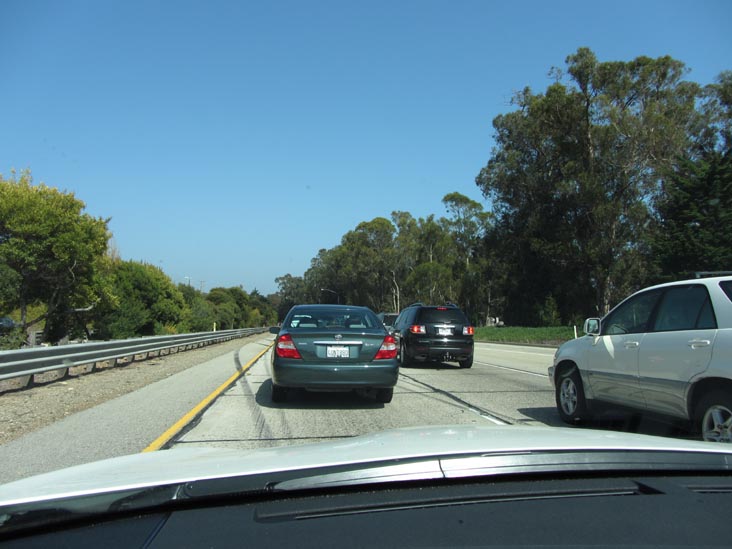 US 101 Between Summerland and Carpinteria, California, May 19, 2012