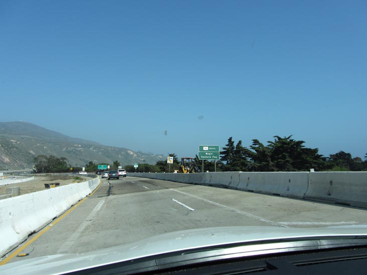 Ventura Freeway Start, US 101 South of Carpinteria, California, May 19, 2012