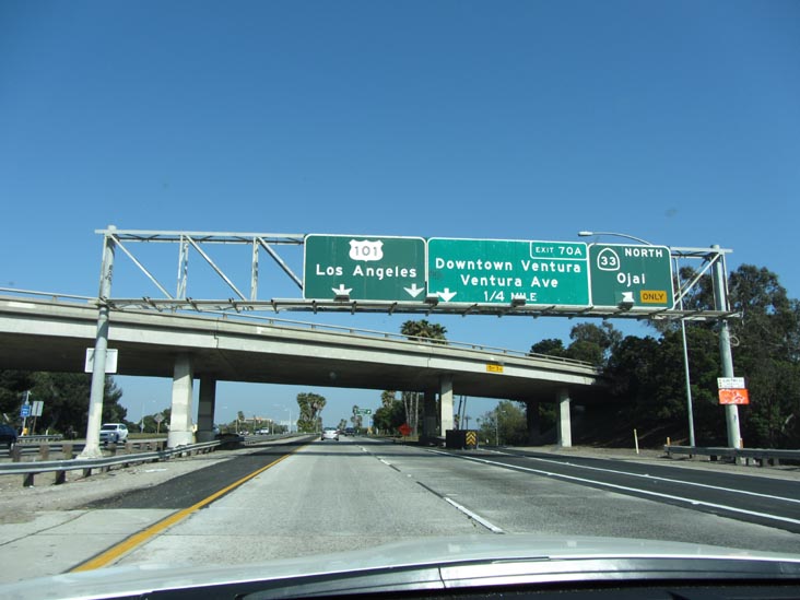 US 101/Ventura Freeway, Ventura, California, May 19, 2012
