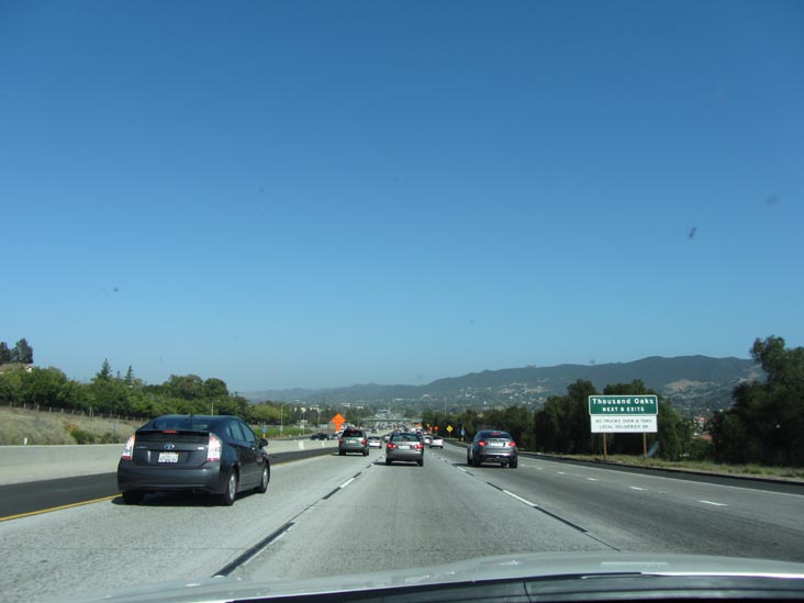 US 101/Ventura Freeway, Thousand Oaks, California, May 19, 2012