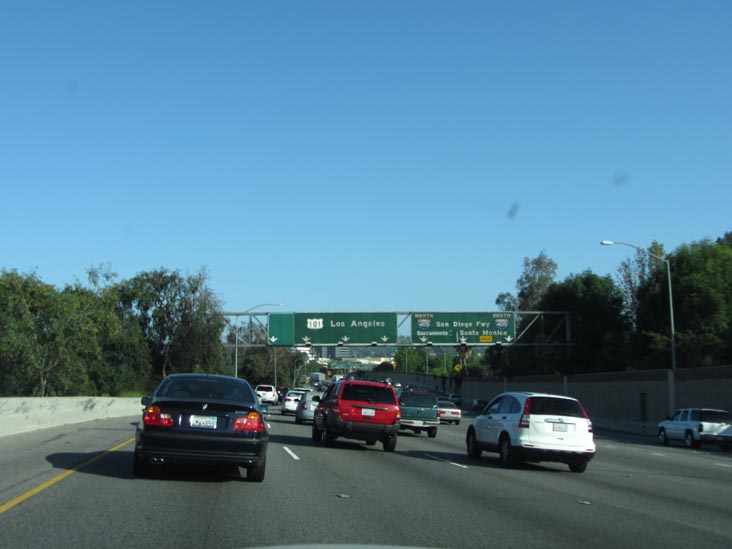 US 101/Ventura Freeway Near I-405, Los Angeles, California, May 19, 2012
