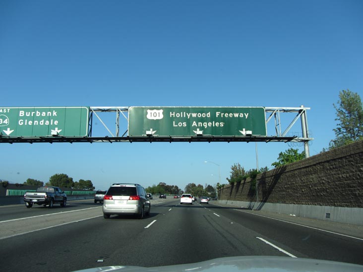 US 101/Ventura Freeway Near 134 Interchange, Los Angeles, California, May 19, 2012