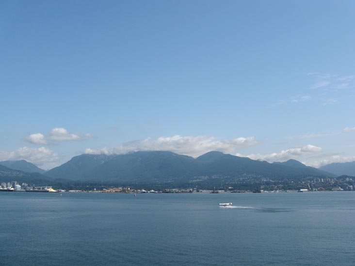 Burrard Inlet From Canada Place, Vancouver, BC, Canada