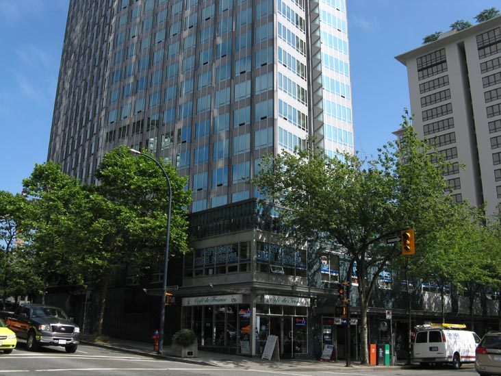 Nelson Street and Hornby Street, NW Corner, Downtown Vancouver, BC, Canada