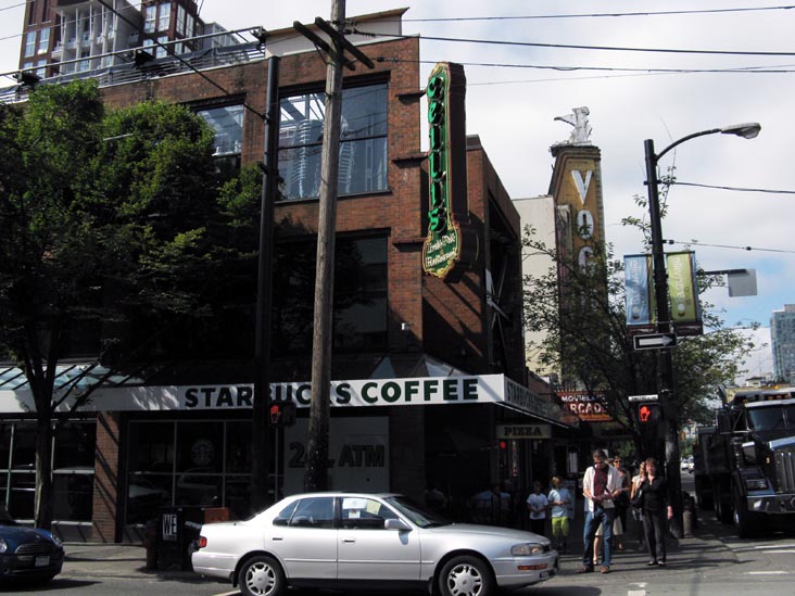 Granville Street and Smithe Street, SE Corner, Vancouver, BC, Canada