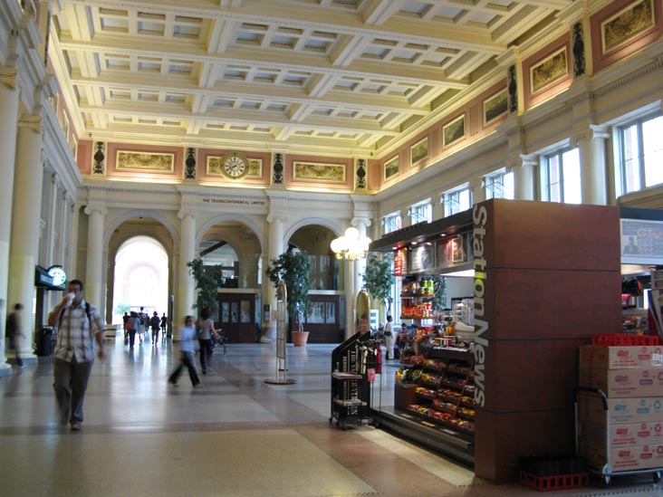 Concourse, Waterfront Station, 601 West Cordova Street, Vancouver, BC, Canada