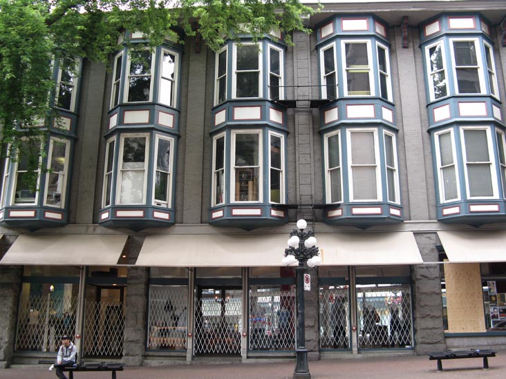South Side of Water Street Between Richards and Cambie Streets, Gastown, Downtown Eastside, Vancouver, BC, Canada