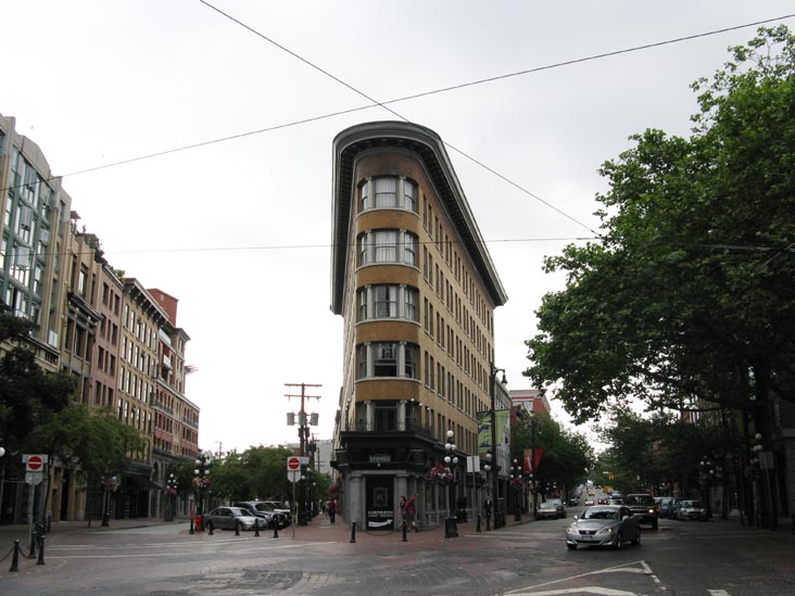 Alexander Street and Powell Street, Looking East, Gastown, Downtown Eastside, Vancouver, BC, Canada