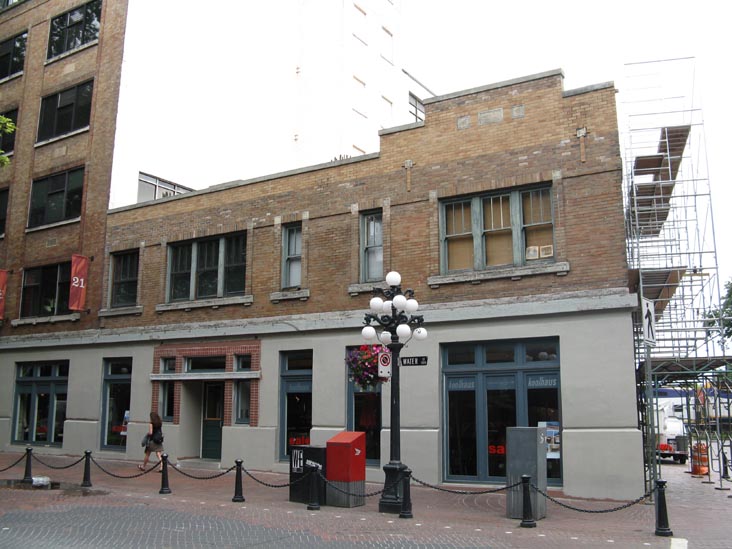 Water Street and Carrall Street, NW Corner, Gastown, Downtown Eastside, Vancouver, BC, Canada